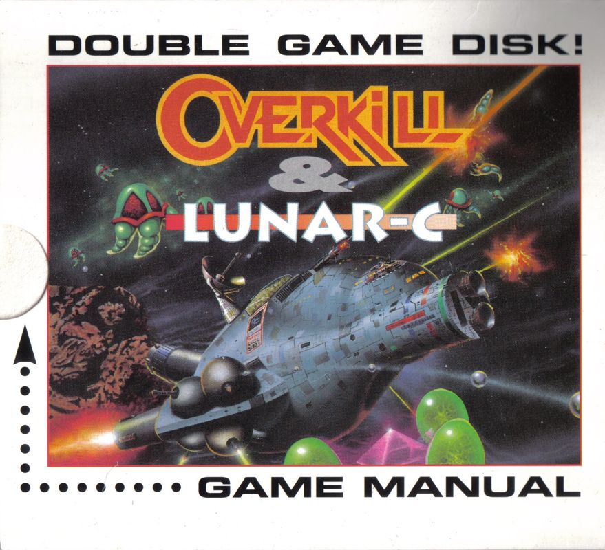 Overkill & Lunar C box art for Amiga CD32